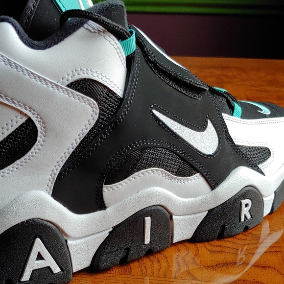 *SOLD*Nike Air Barrage Mid Men's Sz 14 Black/White - Picture 7 of 7
